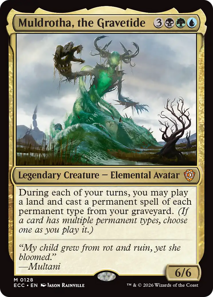 Muldrotha, the Gravetide [Lorwyn Eclipsed Commander] | Cracking-Singles
