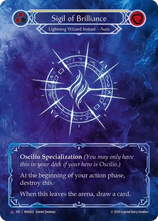 Sigil of Brilliance (Marvel) [ROS022] (Rosetta)  Cold Foil | Cracking-Singles