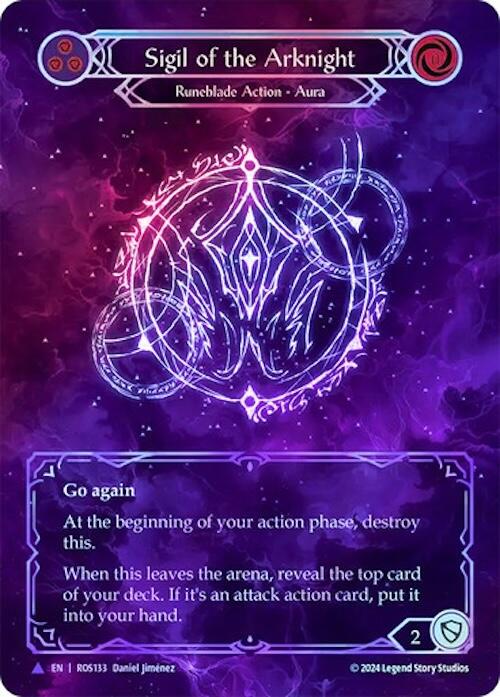 Sigil of the Arknight (Marvel) [ROS133] (Rosetta)  Cold Foil | Cracking-Singles