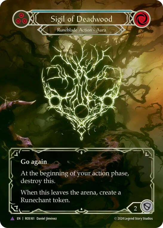 Sigil of Deadwood (Marvel) [ROS161] (Rosetta)  Cold Foil | Cracking-Singles