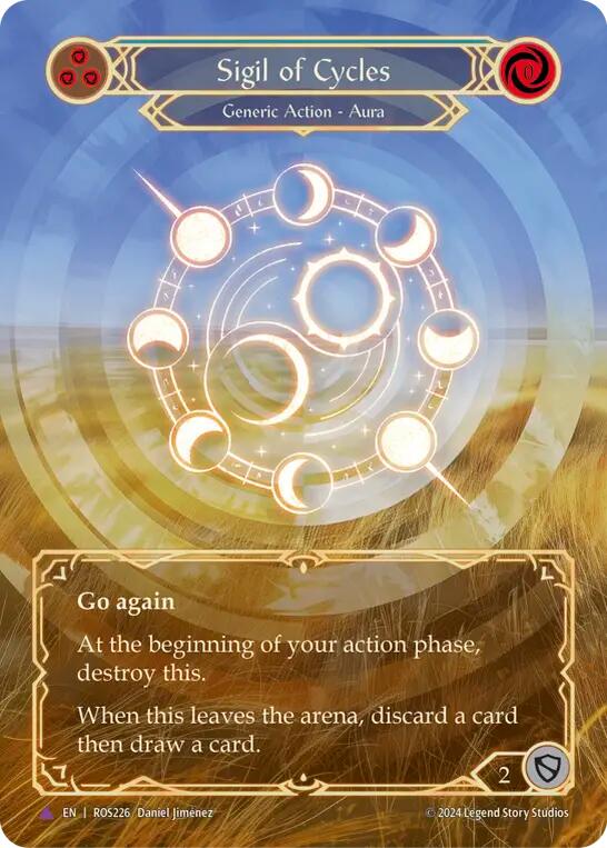 Sigil of Cycles (Marvel) [ROS226] (Rosetta)  Cold Foil | Cracking-Singles