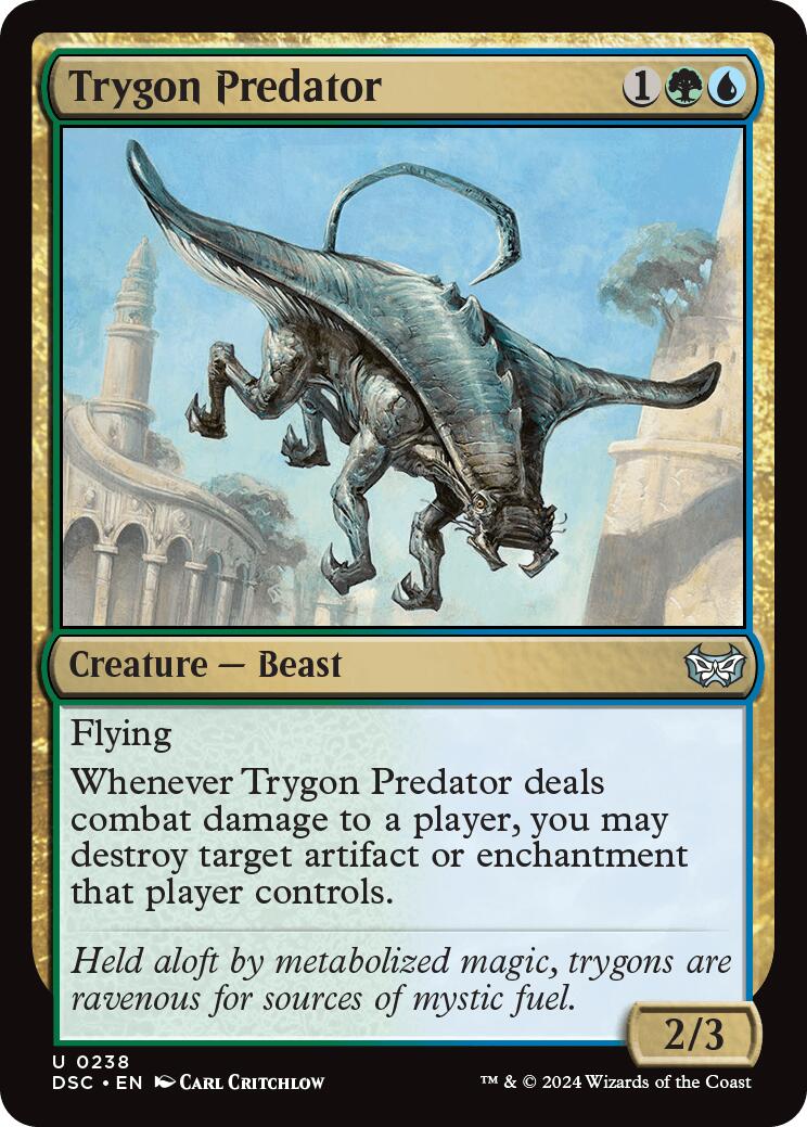 Trygon Predator [Duskmourn: House of Horror Commander] | Cracking-Singles