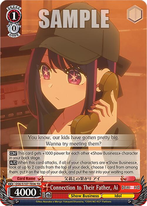 Connection to Their Father, Ai (OSK/S107-TE06 TD) [[OSHI NO KO]] | Cracking-Singles