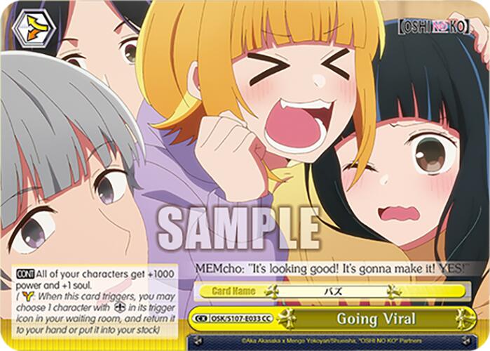 Going Viral (OSK/S107-E033 CC) [[OSHI NO KO]] | Cracking-Singles