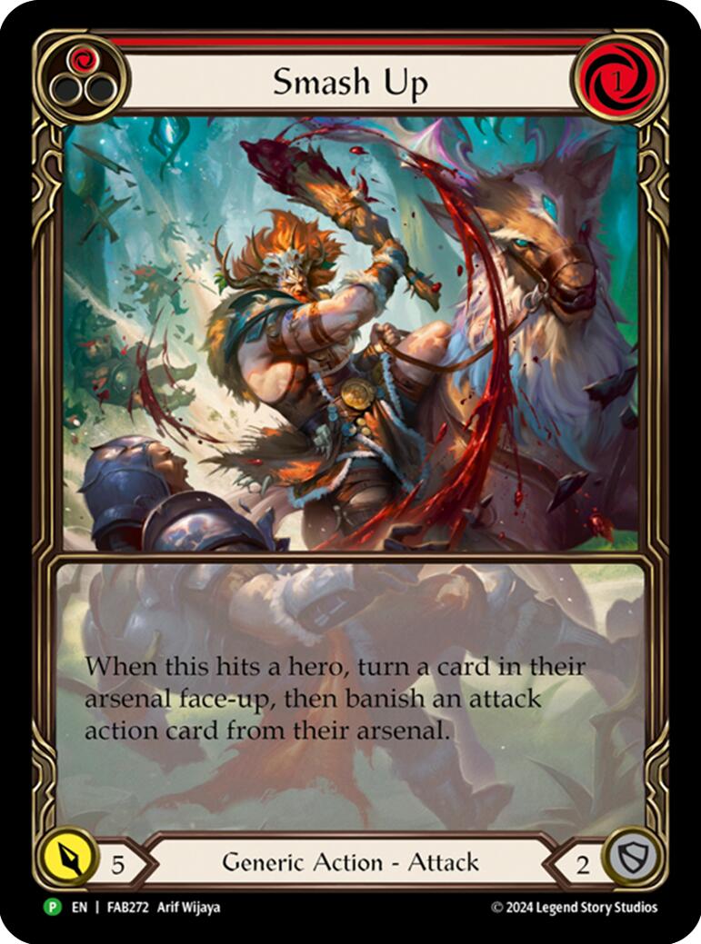 Smash Up (Extended Art) [FAB272] (Promo)  Rainbow Foil | Cracking-Singles
