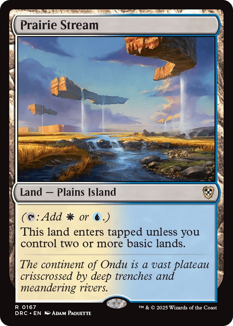 Prairie Stream [Aetherdrift Commander] | Cracking-Singles