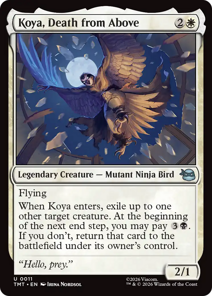 Koya, Death from Above [Teenage Mutant Ninja Turtles] | Cracking-Singles