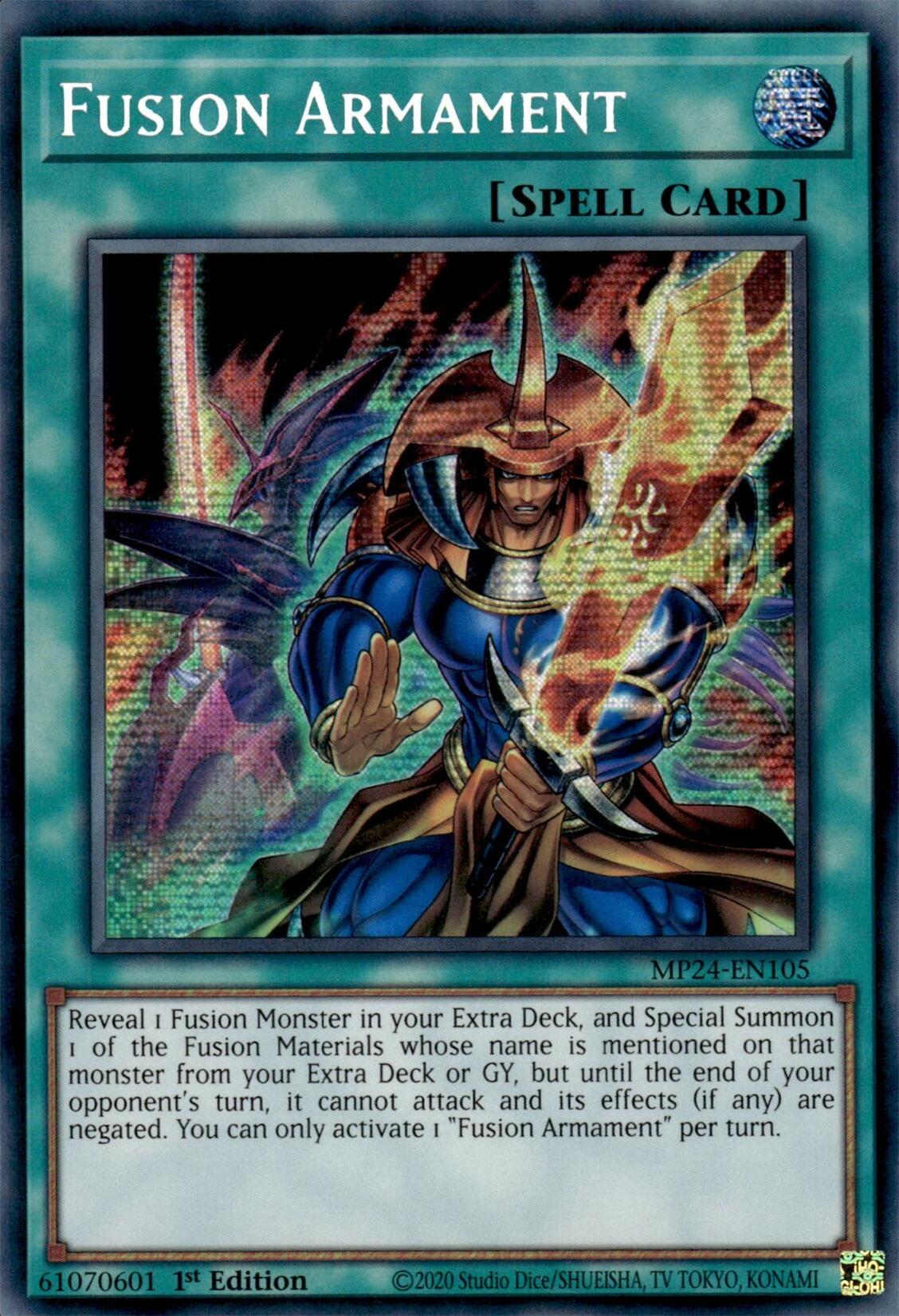 Fusion Armament [MP24-EN105] Prismatic Secret Rare | Cracking-Singles