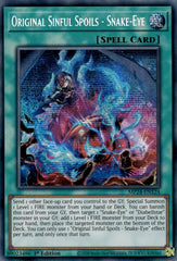 Original Sinful Spoils - Snake-Eye [MP24-EN124] Prismatic Secret Rare | Cracking-Singles