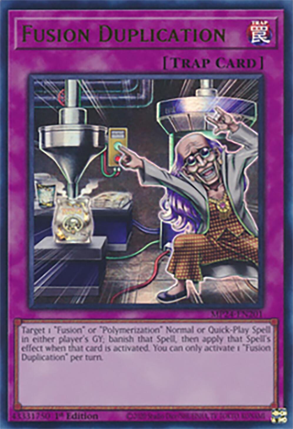 Fusion Duplication [MP24-EN201] Ultra Rare | Cracking-Singles