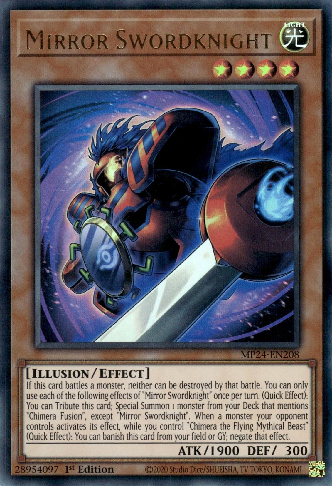 Mirror Swordknight [MP24-EN208] Ultra Rare | Cracking-Singles
