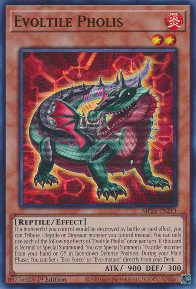 Evoltile Pholis [MP24-EN213] Ultra Rare | Cracking-Singles