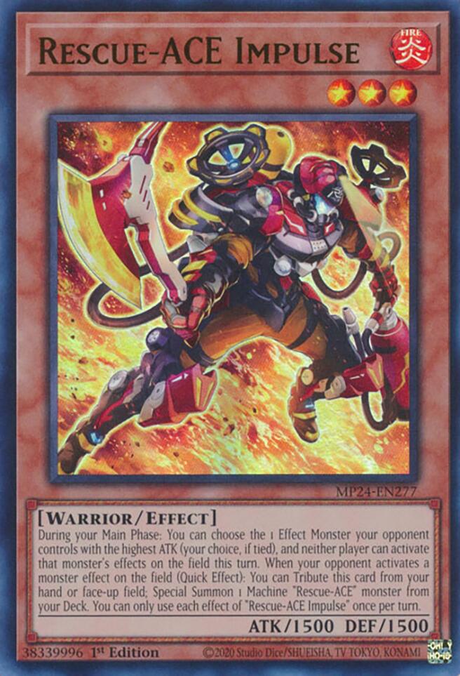 Rescue-ACE Impulse [MP24-EN277] Ultra Rare | Cracking-Singles