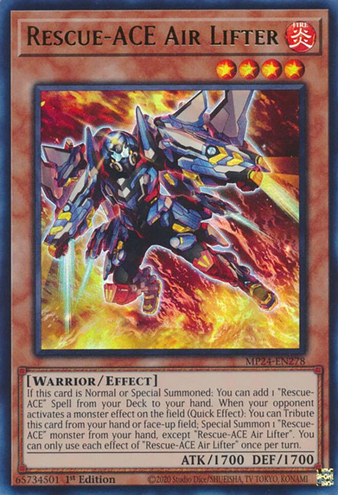 Rescue-ACE Air Lifter [MP24-EN278] Ultra Rare | Cracking-Singles