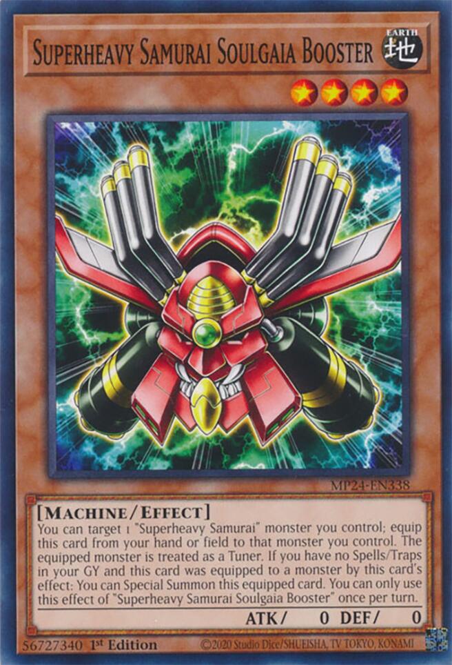 Superheavy Samurai Soulgaia Booster [MP24-EN338] Common | Cracking-Singles