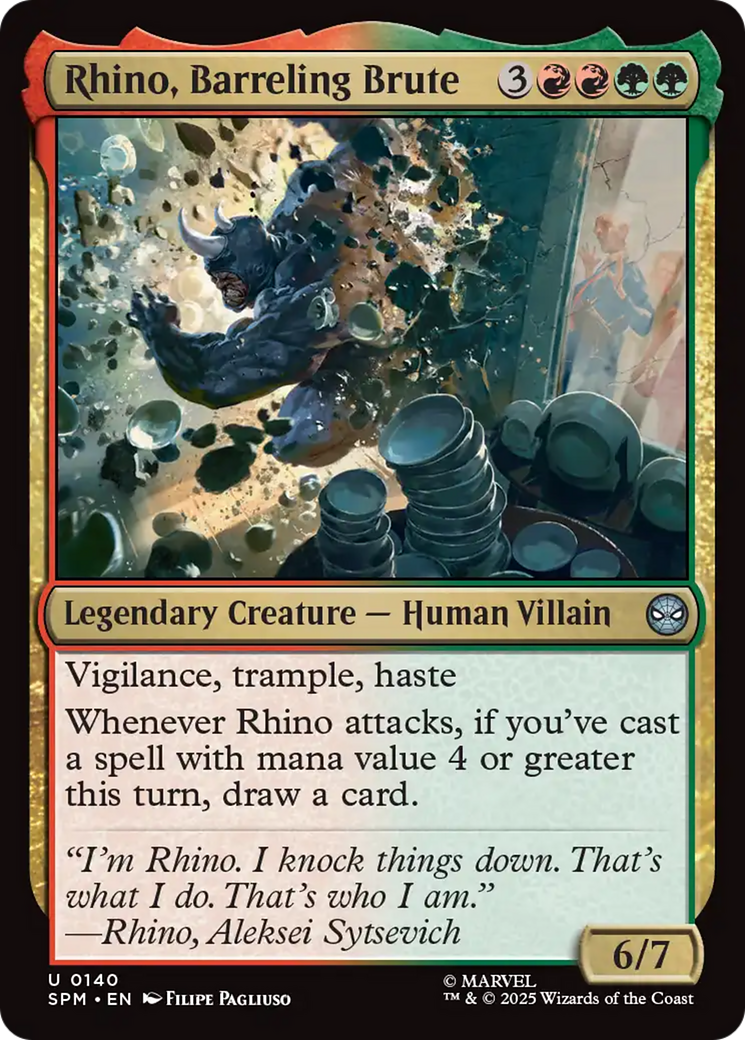 Rhino, Barreling Brute [Marvel's Spider-Man] | Cracking-Singles