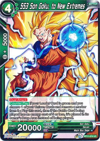 SS3 Son Goku, to New Extremes (BT11-074) [Vermilion Bloodline] | Cracking-Singles