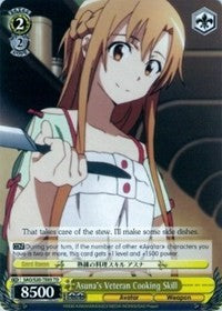 Asuna's Veteran Cooking Skill (SAO/S20-TE05 TD) [Sword Art Online] | Cracking-Singles