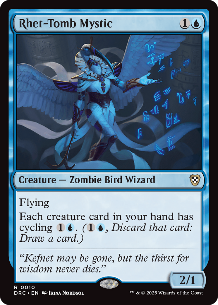Rhet-Tomb Mystic [Aetherdrift Commander] | Cracking-Singles