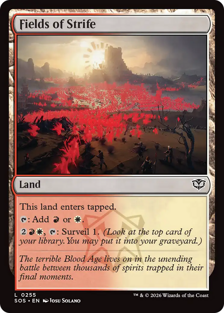 Fields of Strife [Secrets of Strixhaven] | Cracking-Singles