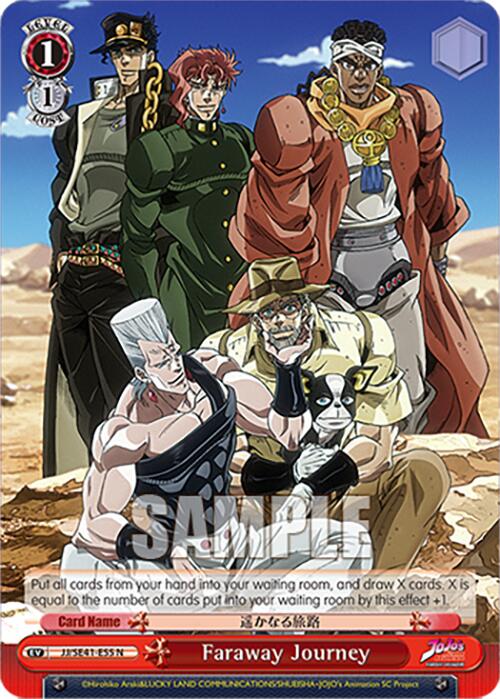 Faraway Journey (JJ/SE41-E55 N) [JoJo's Bizarre Adventure: Golden Wind] | Cracking-Singles