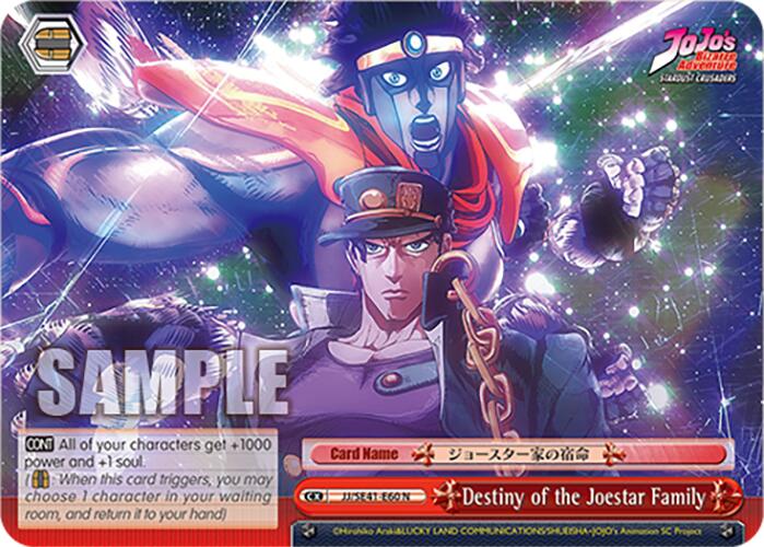 Destiny of the Joestar Family (JJ/SE41-E60 N) [JoJo's Bizarre Adventure: Golden Wind] | Cracking-Singles