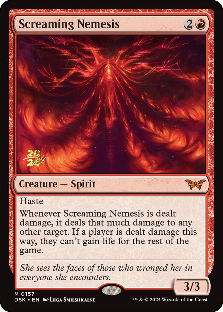 Screaming Nemesis [Duskmourn: House of Horror Prerelease Promos] | Cracking-Singles