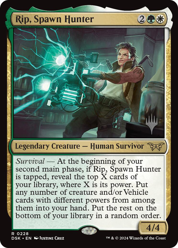 Rip, Spawn Hunter (Promo Pack) [Duskmourn: House of Horror Promos] | Cracking-Singles