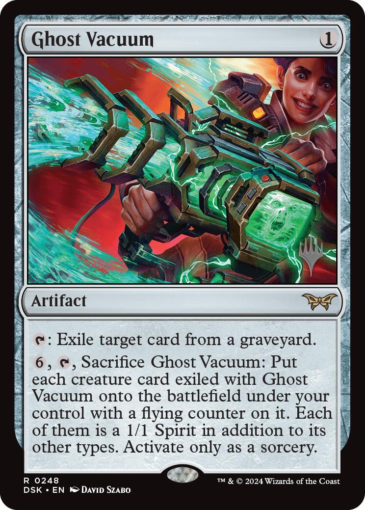 Ghost Vacuum (Promo Pack) [Duskmourn: House of Horror Promos] | Cracking-Singles