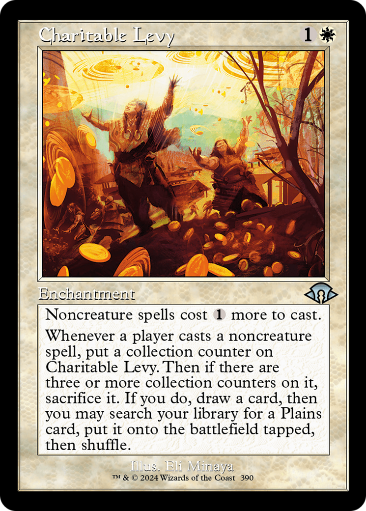 Charitable Levy (Retro) [Modern Horizons 3] | Cracking-Singles