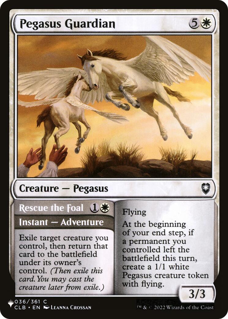 Pegasus Guardian [The List] | Cracking-Singles