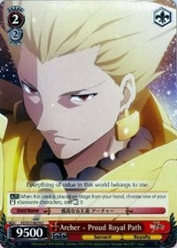 Archer - Proud Royal Path (FZ/S17-E079 C) [Fate/Zero] | Cracking-Singles
