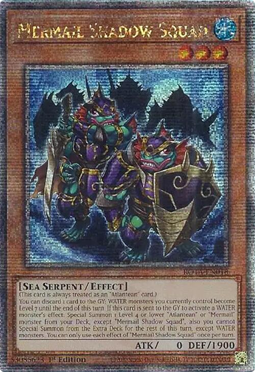 Mermail Shadow Squad (Quarter Century Secret Rare) [ROTA-EN018] Quarter Century Secret Rare | Cracking-Singles