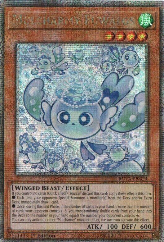 Mulcharmy Fuwalos (Quarter Century Secret Rare) [ROTA-EN024] Quarter Century Secret Rare | Cracking-Singles