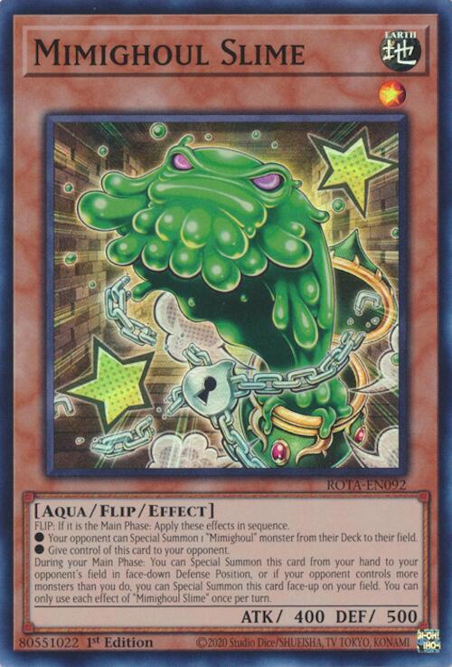 Mimighoul Slime [ROTA-EN092] Super Rare | Cracking-Singles