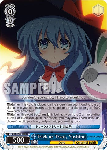 Trick or Treat, Yoshino [Date A Live Vol.2] | Cracking-Singles
