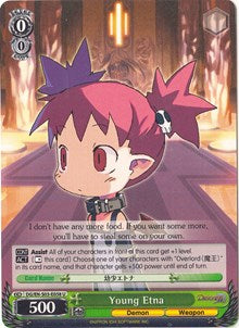 Young Etna (DG/EN-S03-E058 U) [Disgaea] | Cracking-Singles
