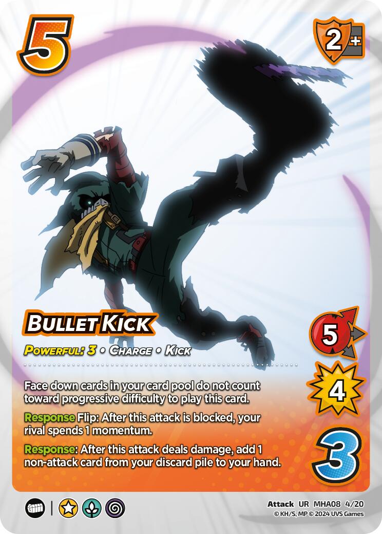 Bullet Kick [Challenger Series: My Hero Academia - Dark Hero Arc] | Cracking-Singles
