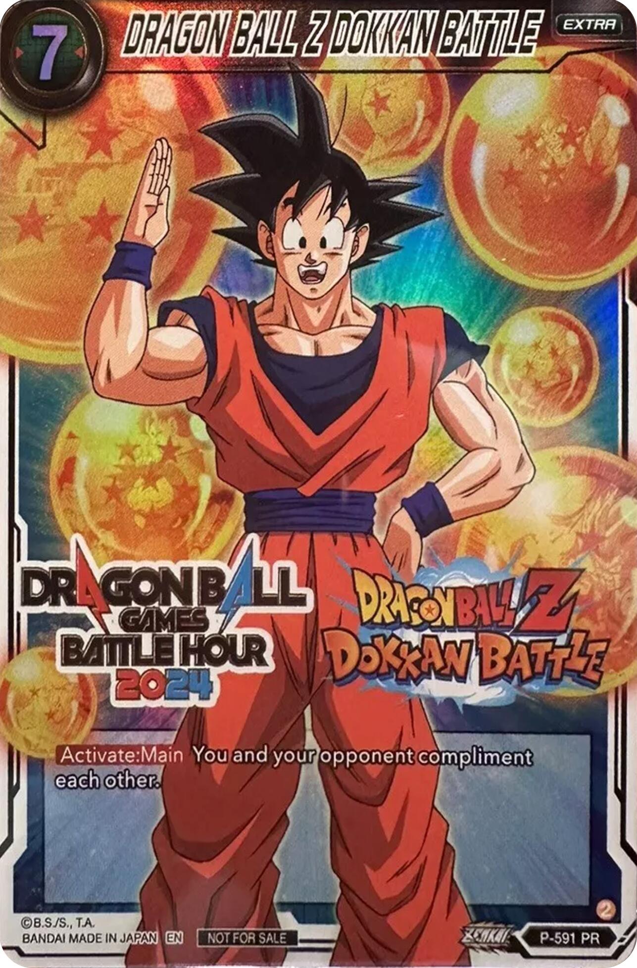DRAGON BALL Z DOKKAN BATTLE (Dragon Ball Games Battle Hour 2024 Promo Card Set) (P-591) [Promotion Cards] | Cracking-Singles