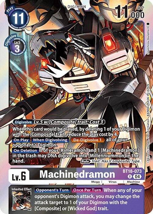 Machinedramon [BT18-073] [Release Special Booster Ver.2.0] | Cracking-Singles