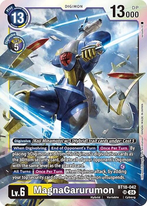 MagnaGarurumon [BT18-042] [Release Special Booster Ver.2.0] | Cracking-Singles