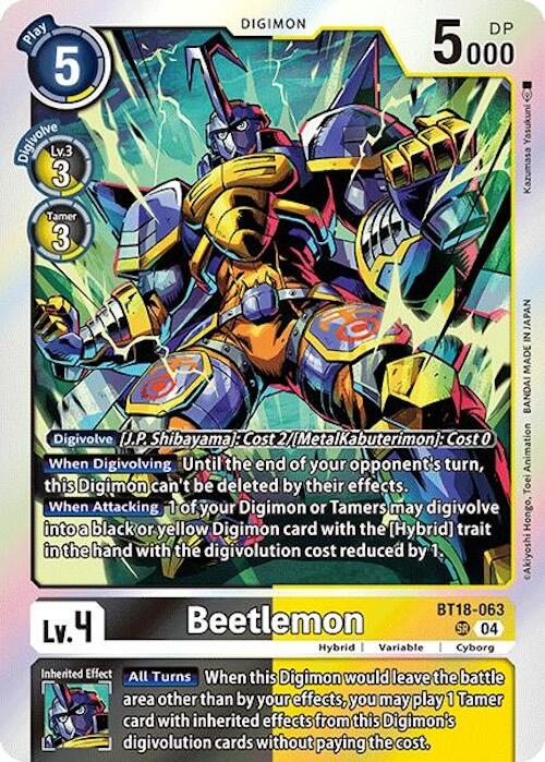 Beetlemon [BT18-063] [Release Special Booster Ver.2.0] | Cracking-Singles