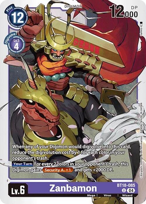Zanbamon [BT18-085] [Release Special Booster Ver.2.0] | Cracking-Singles