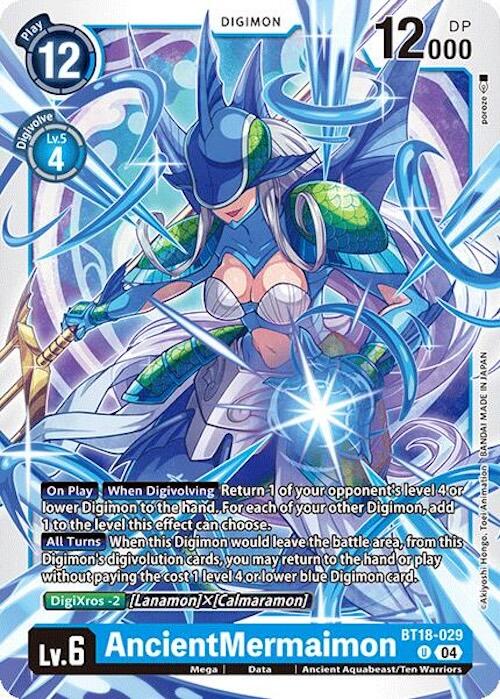 AncientMermaimon [BT18-029] [Release Special Booster Ver.2.0] | Cracking-Singles