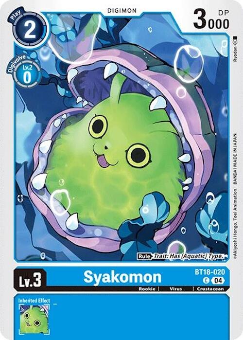 Syakomon [BT18-020] [Release Special Booster Ver.2.0] | Cracking-Singles