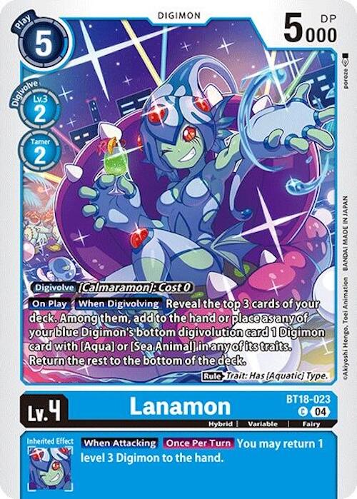 Lanamon [BT18-023] [Release Special Booster Ver.2.0] | Cracking-Singles
