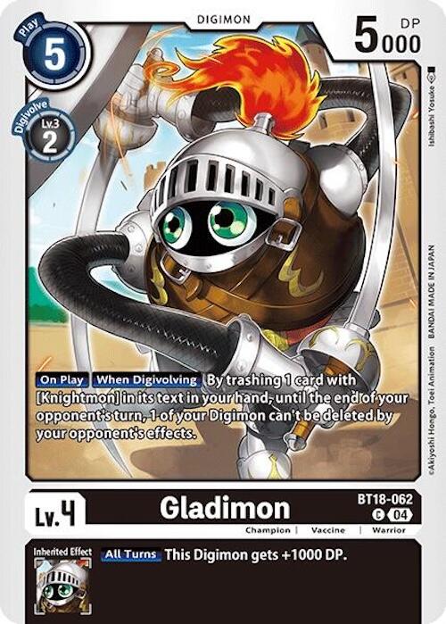 Gladimon [BT18-062] [Release Special Booster Ver.2.0] | Cracking-Singles