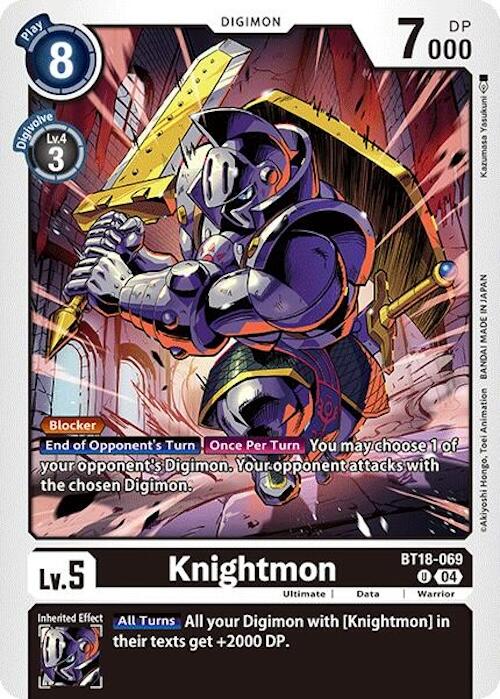 Knightmon [BT18-069] [Release Special Booster Ver.2.0] | Cracking-Singles