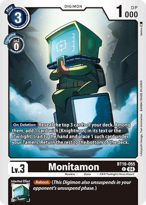 Monitamon [BT19-055] [Release Special Booster Ver.2.0] | Cracking-Singles
