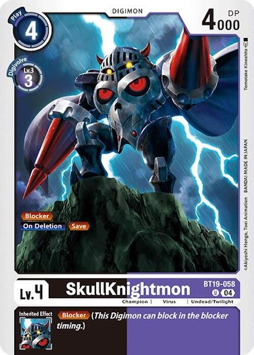 SkullKnightmon [BT19-058] [Release Special Booster Ver.2.0] | Cracking-Singles